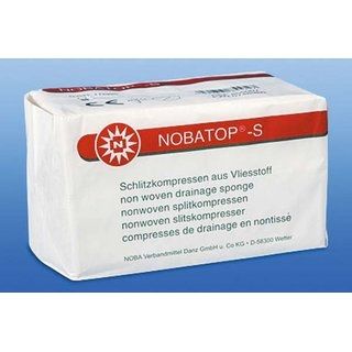NOBATOP S Kompressen 7,5x7,5 cm