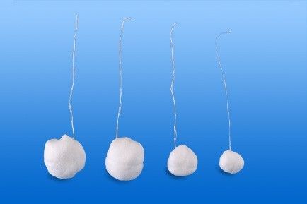 NOBACERVIX steril Vaginaltampon Netz Watte 6 cm