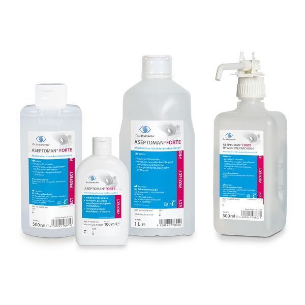 Aseptoman® Forte, alkohol. Händedesinfektion, 5l