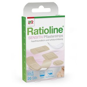 Ratioline® Sensitive Pflasterstrips, 4 Größen