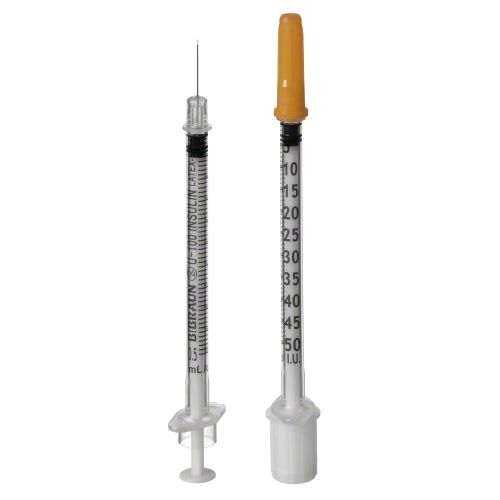 Omnican® 50, U100-Insulin, 0,30 x 12 mm, 0,5 ml