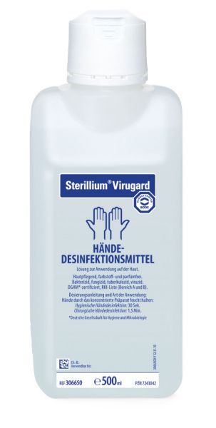 Sterillium® Virugard, Händedesinf., 500ml