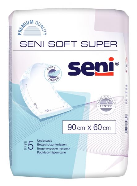 Seni Soft Super Bettschutzunterlage 90x60 cm