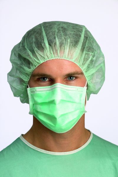 Mölnlycke® OP-Maske Basic m. Ohrschlaufen, blau