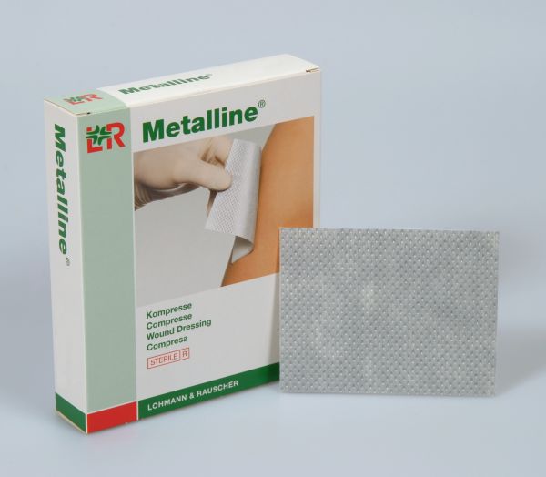 Metalline® Kompressen, 8 x 10cm, steril