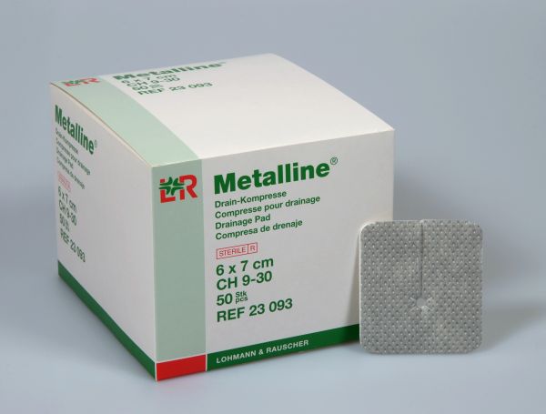 Metalline® Kompressen, 6 x 7cm, steril