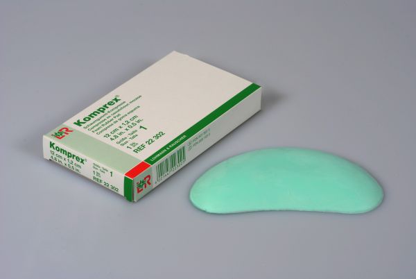 Komprex® Schaumgummi-Kompr., Gr. 1 nierenf., 12mm