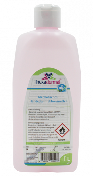 Hexadermal® alkohol. Händedesinfektion, 1.000ml