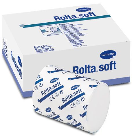 Rolta® soft, synt. Wattebinde, 3m x 6cm