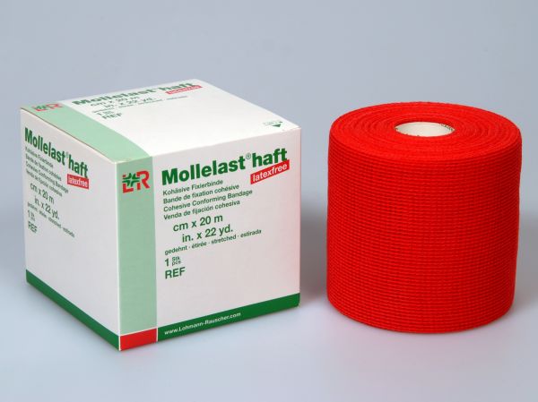 Mollelast® Haft, kohäsive Fixierbinde, 10cm x 20m