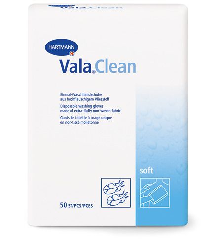 Vala®Clean soft, 1x-Waschhandschuhe