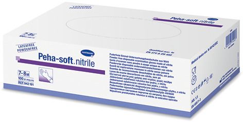 Peha-soft® nitrile, powderfree, Gr. XS