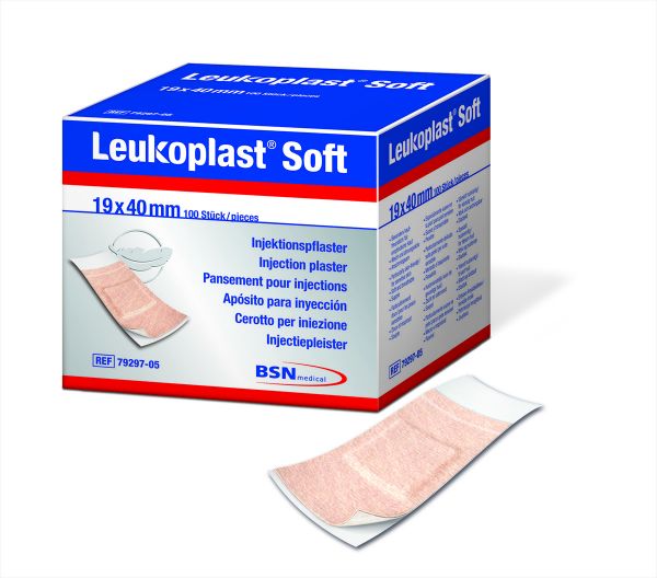Leukoplast® Soft, Injektionspflaster, 1.9 x 4cm