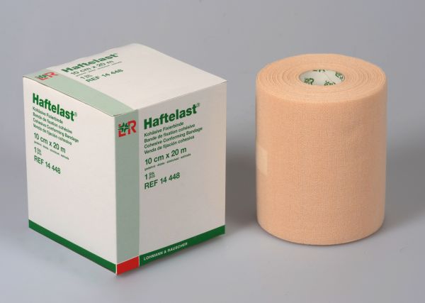Haftelast® kohäsive Fixierbinde, 12cm x 20m, creme