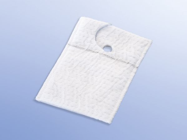 A TEX Tracheal 9lag.9x13cm geschlitzt Kompressen