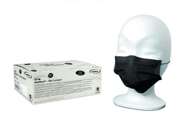 MaiMed® FM Comfort, OP-Maske, Typ II, schwarz