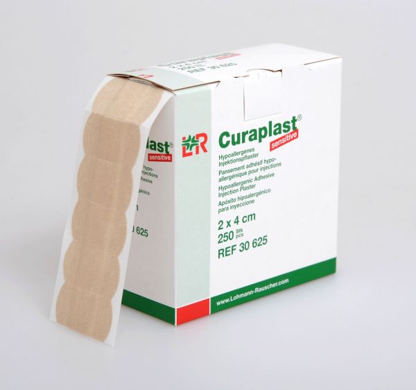 Curaplast® sensitive Injektionspflaster, 2 x 4cm