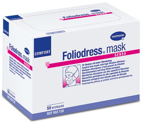 Foliodress® Mask Comfort Anti splash, grün