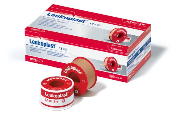 Leukosilk 2,5 cmx5 m Blisterkarte