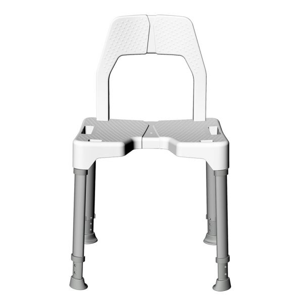 Dietz® Tayo, Duschstuhl m. Rückenlehne, max. 130kg
