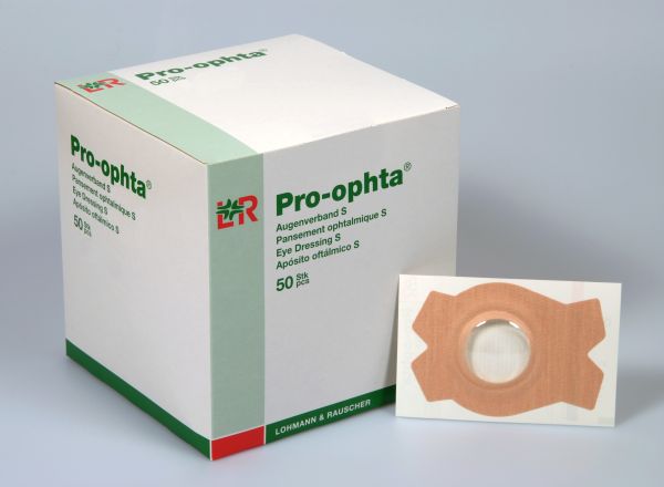 Pro-ophta® Augenverband S, 10 x 7,2cm, Ø 4,6cm