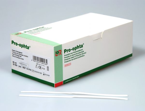Pro-ophta® Augen-Drainageset, steril, 80ml