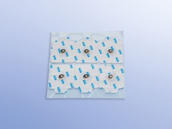 EKG Elektroden eckig Solid-Gel
