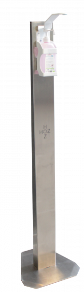 HOZ Edelstahl Desinfektionssäule