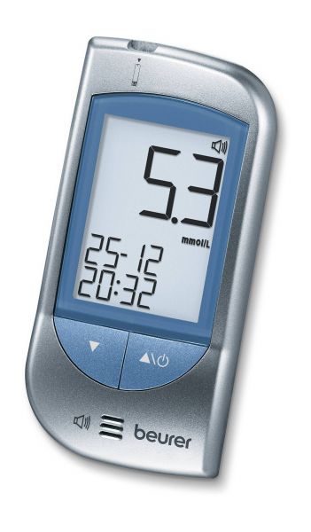 Beurer - Blutzuckermessgerät, GL 34 mmol/L