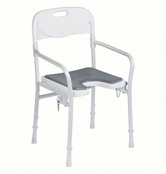 Dietz® 9400-A ohne Pad, Duschklappstuhl