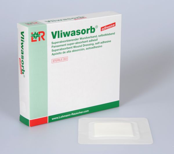 Vliwasorb® Adhesive, Kompresse, 15 x 15cm, steril