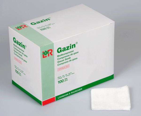Gazin® Mullkompressen, 5 x 5cm, 8fach, steril