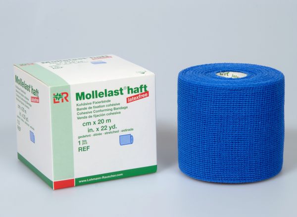 Mollelast® Haft, kohäsive Fixierbinde, 10cm x 20m