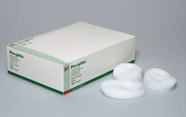 Pro-ophta® Augenkompresse, 5,5 x 7,5cm, unsteril