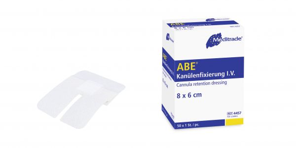 ABE® Kanülenfixierung I.V., 8 x 6cm, steril