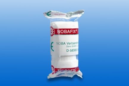 NOBAFIX Fixierbinden elast.12 cmx4 m in Folie