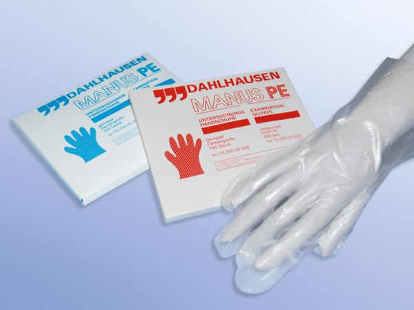 HANDSCHUHE PE Herren gehämmert Spenderbox
