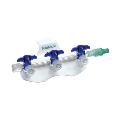 Discofix® C Hahnbank 3-fach, blau