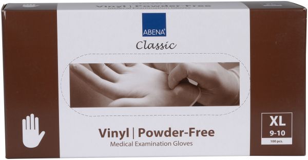 Abena® Classic Vinyl, powder-free, Gr. XL, transp