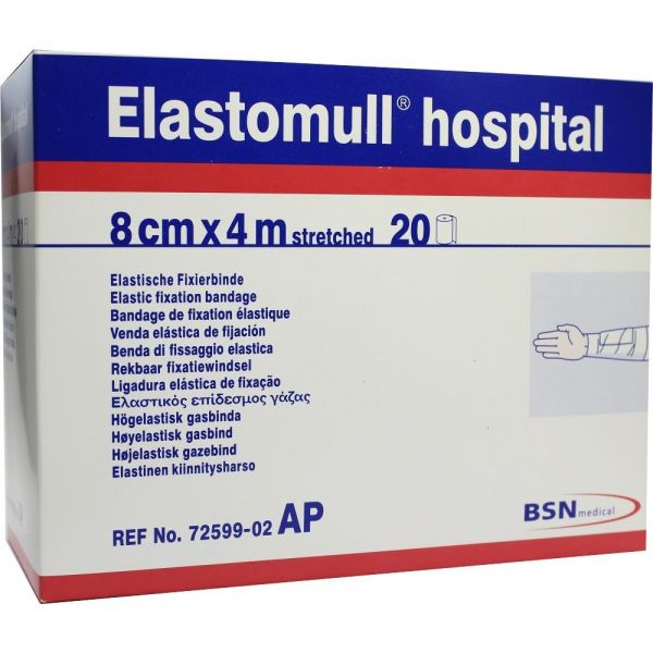 Elastomull Hospital, elastisch, weiss, fixierbinde