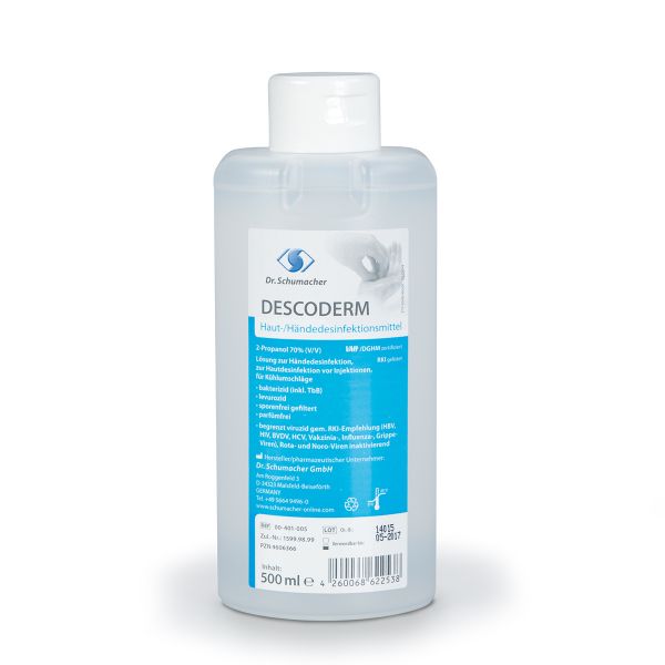 Descoderm, Hände- & Hautdesinfektionsmittel, 500ml