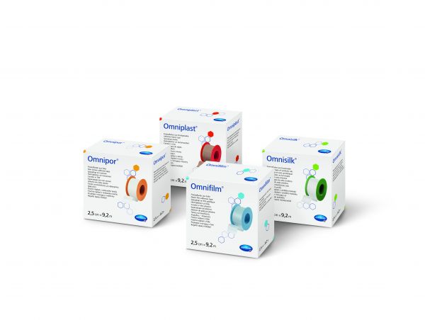Omnisilk® Verbandfixierungen, 1,25cm x 5m