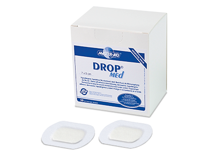 Drop® Med, antiseptische Wundauflage, 10,5x30cm