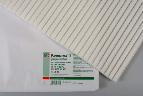 Komprex® II Schaumgummi-Platte, 65 x 65cm