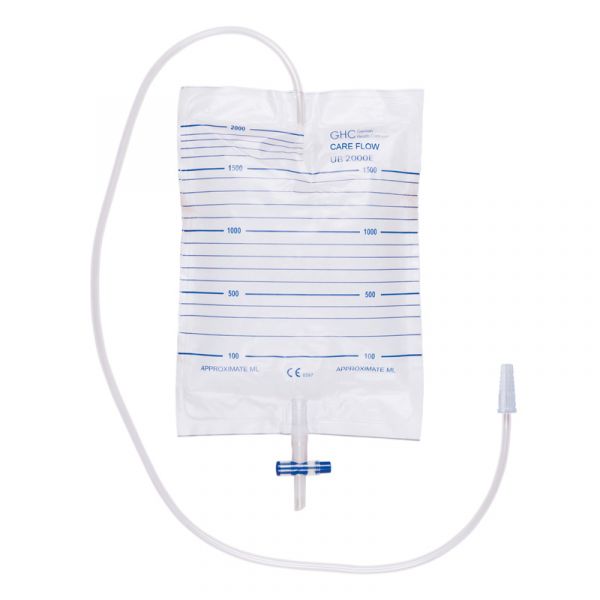 BETTBEUTEL Einmal 2 l 90 cm steril UB 2,00E-87