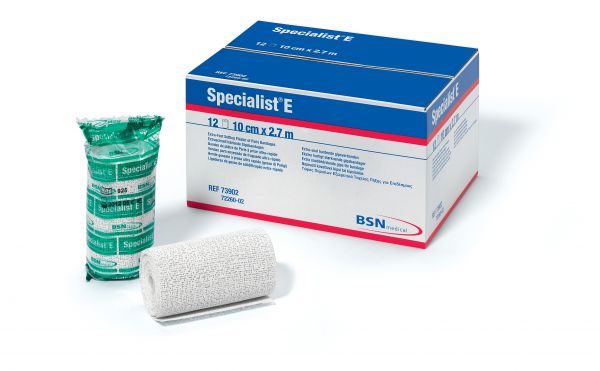 Specialist® E, Gipslonguetten, 10cm x 20m