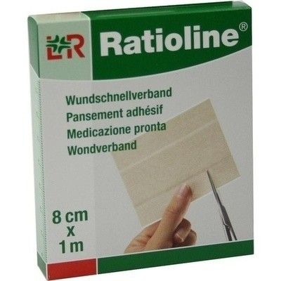 Ratioline® Sensitive Pflaster, 8cm x 1m