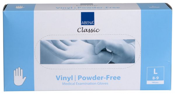 Abena® Classic Vinyl, powdered, Gr. L, weiß