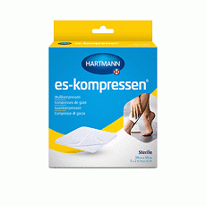 ES-Kompressen, steril, 10 x 10cm, 8fach