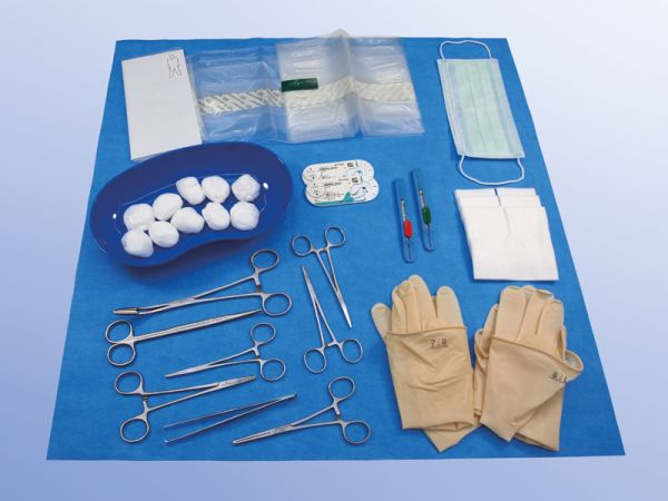 THORAXDRAINAGE-Anlage-Set TDS Duo